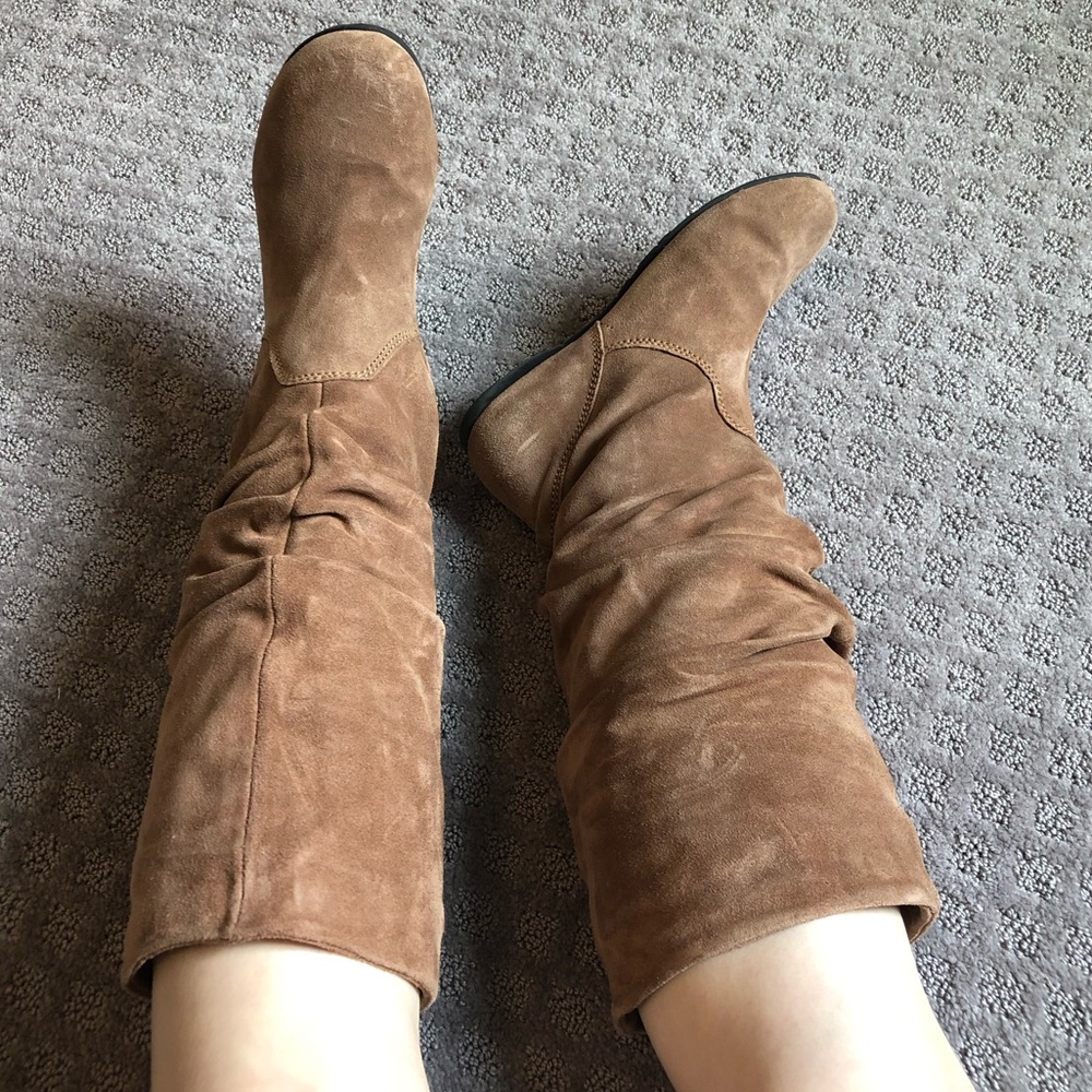 Emu Australia Suede Camel Boots